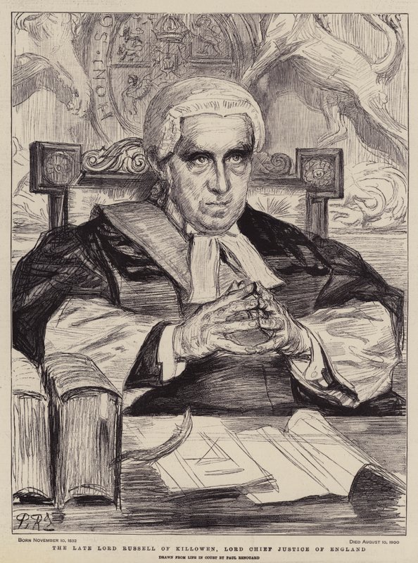 Il defunto Lord Russell di Killowen, Lord Chief Justice d