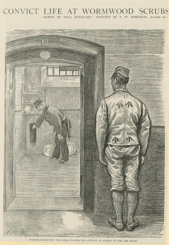 Vita da detenuto a Wormwood Scrubs da Charles Paul Renouard