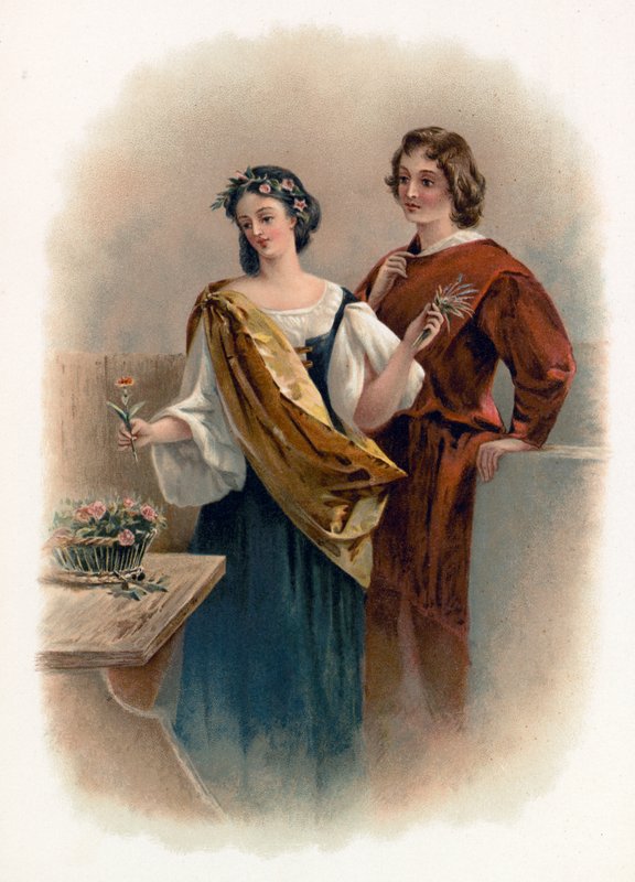 Florizel e Perdita da Il racconto d
