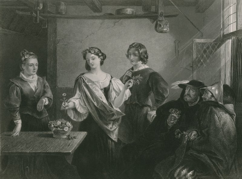 Florizel e Perdita, Il racconto d