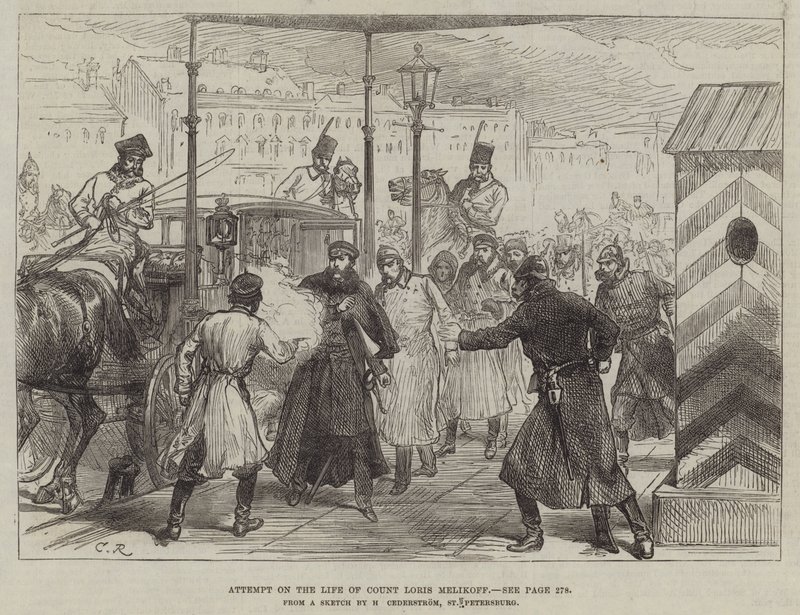 Tentativo di assassinio del Conte Loris Melikoff da Sir John Charles Robinson