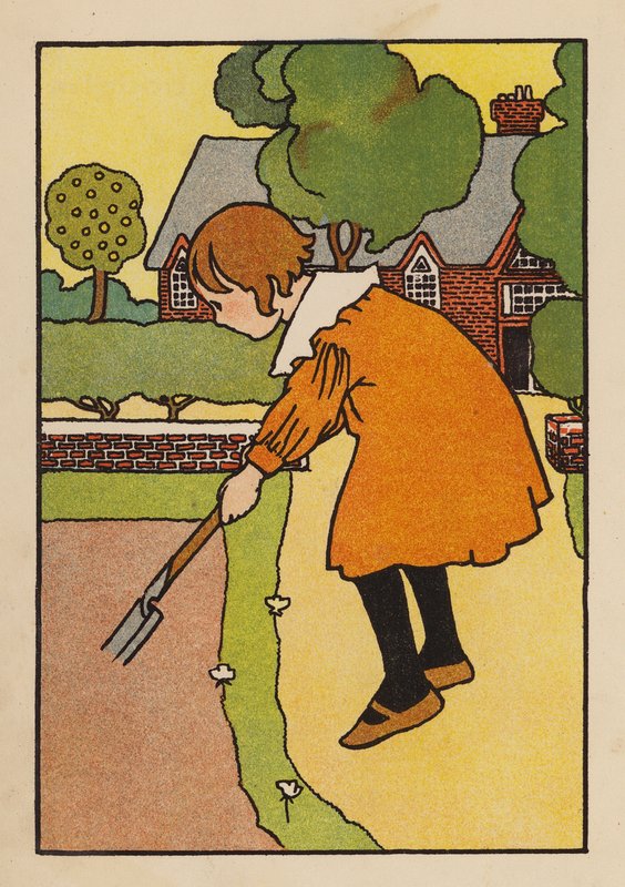 Illustrazione per Babes and Birds da Charles Robinson