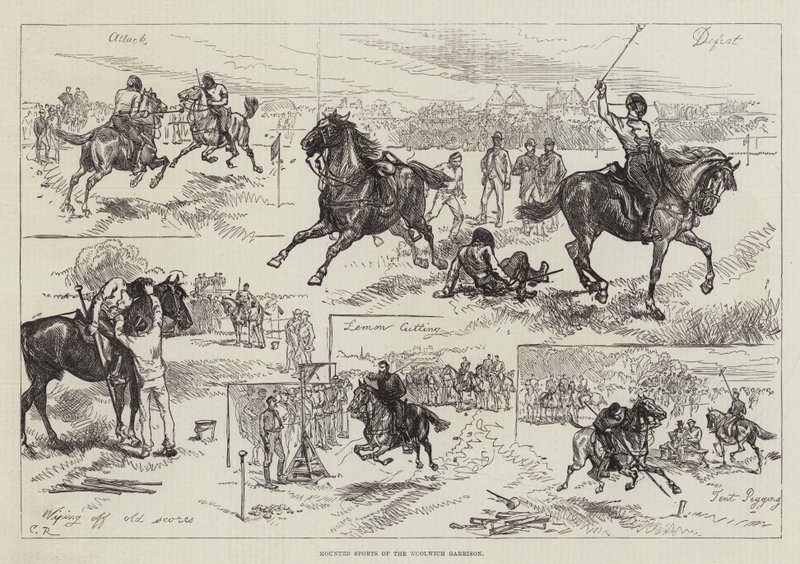 Sport a cavallo della guarnigione di Woolwich da Sir John Charles Robinson