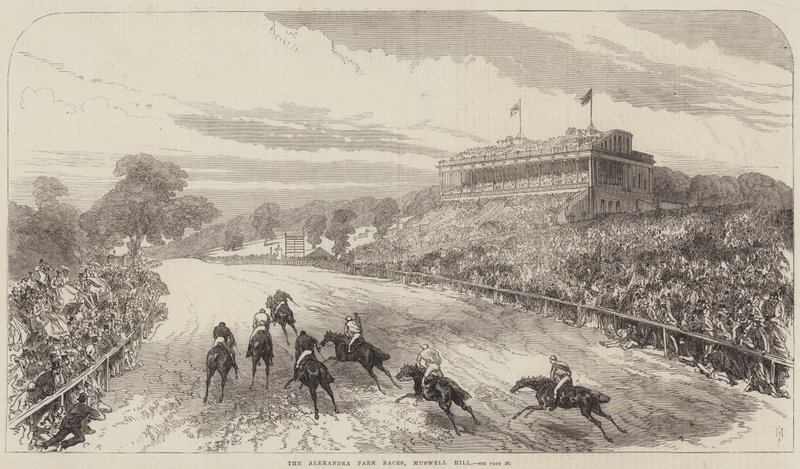 Le corse di Alexandra Park, Muswell Hill da Sir John Charles Robinson