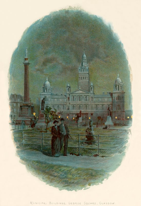 Edifici municipali, George Square, Glasgow da Charles Wilkinson