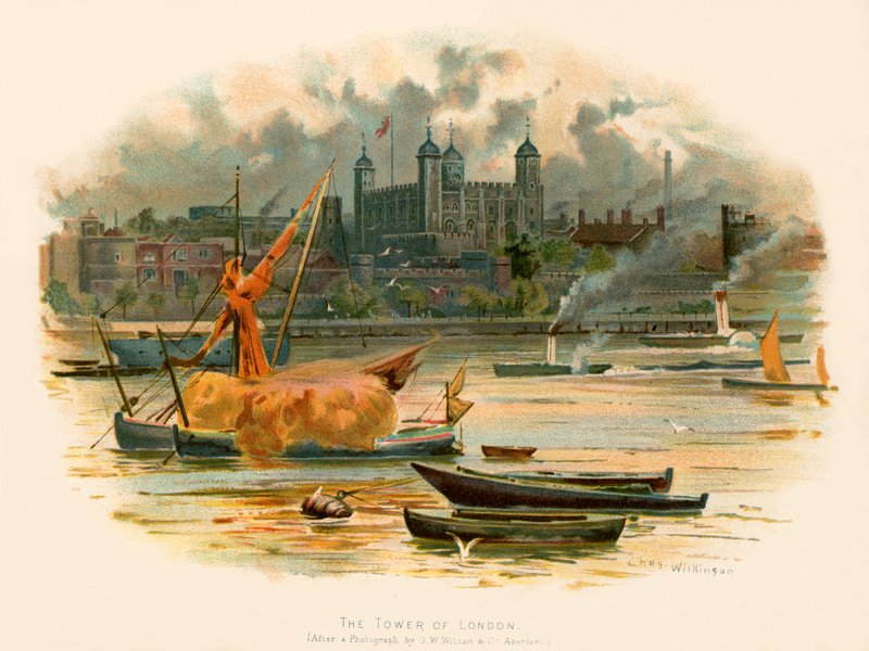 La Torre di Londra da Charles Wilkinson