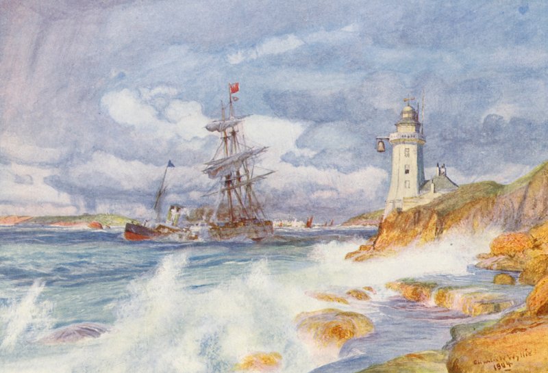 Ingresso al porto di Falmouth da Charles William Wyllie