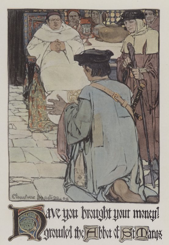 Illustrazione per Robin Hood da Charlotte Harding