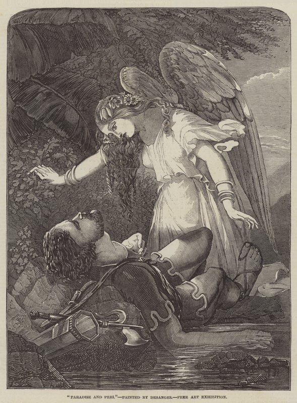 Paradiso e Perla da Chevalier Louis William Desanges