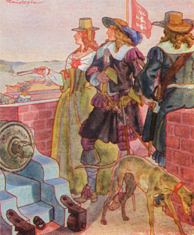 Passeggiata sulle mura della fortezza da Christophe (1856 1945)