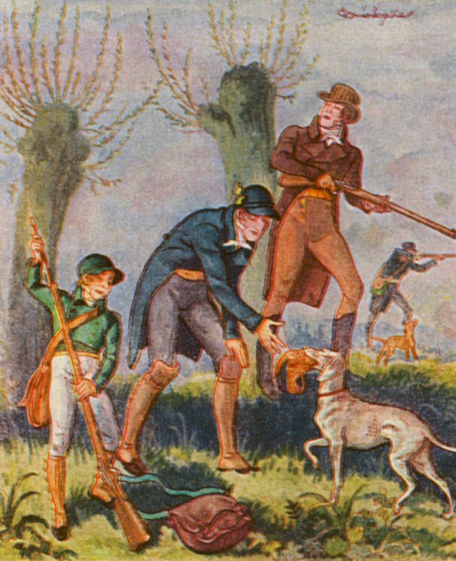 Caccia alla beccaccia da Christophe (1856 1945)