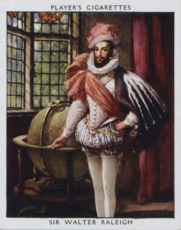 Sir Walter Raleigh da Christopher (after) Clark