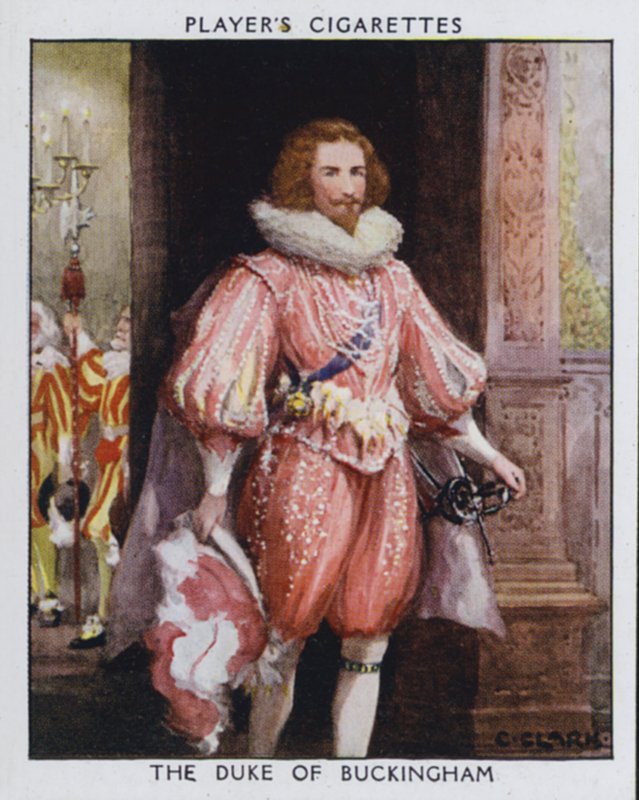 Il duca di Buckingham, Steenie, favorito del re Giacomo I da Christopher (after) Clark