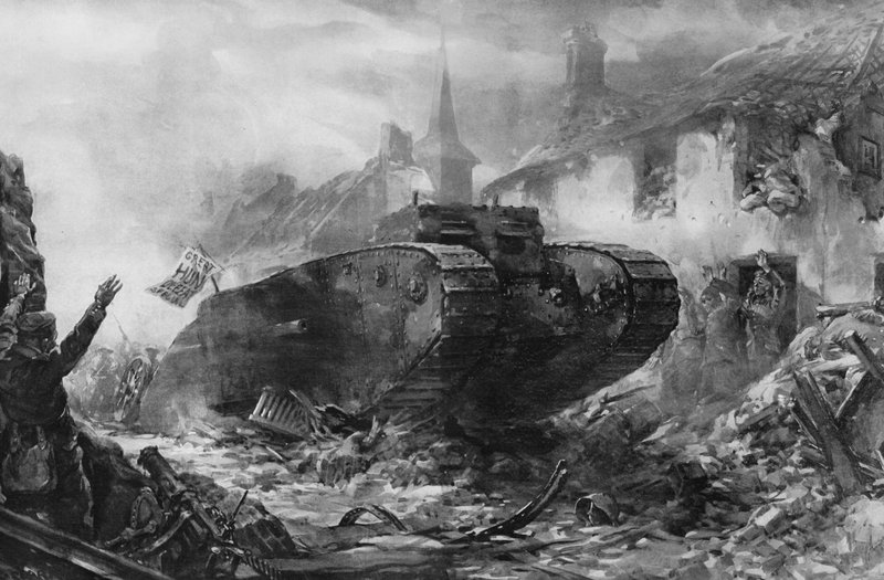 Il primo uso delle navi corazzate nella guerra, i "Carri Armati" sul Fronte Occidentale da Christopher (after) Clark