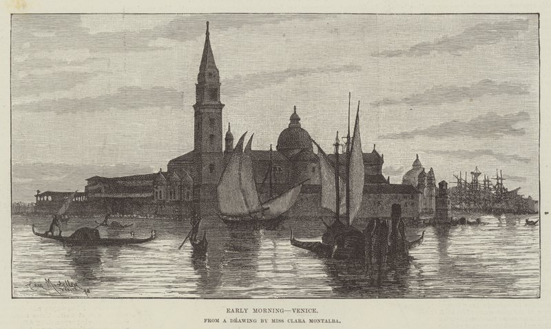Mattina presto, Venezia da Clara Montalba