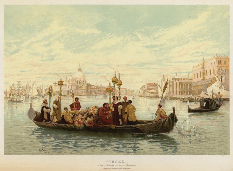 Venezia, esposto alla Royal Academy da Clara Montalba