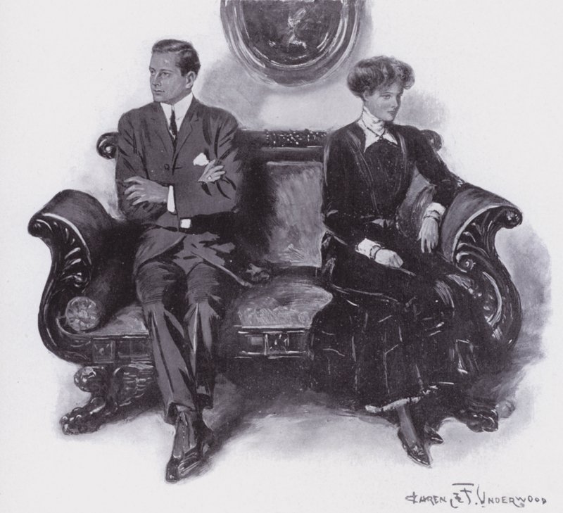 Liti tra innamorati da Clarence F. Underwood