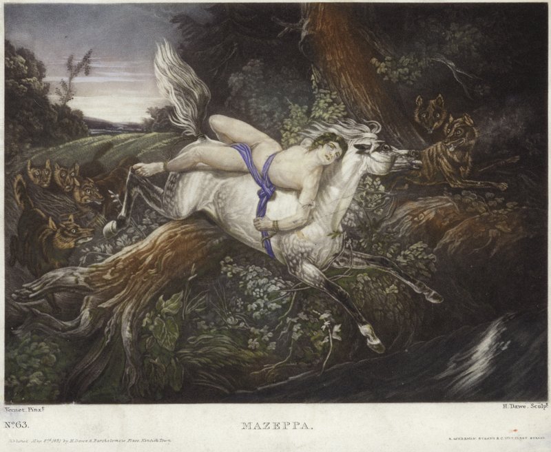 Mazeppa di Claude Joseph Vernet da Claude Joseph Vernet