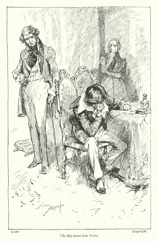 Illustrazione per Coningsby di Disraeli da Claude Shepperson