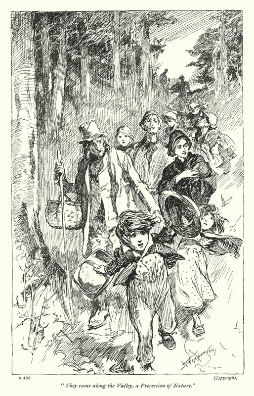 Illustrazione per Coningsby di Disraeli (litografia) da Claude Shepperson