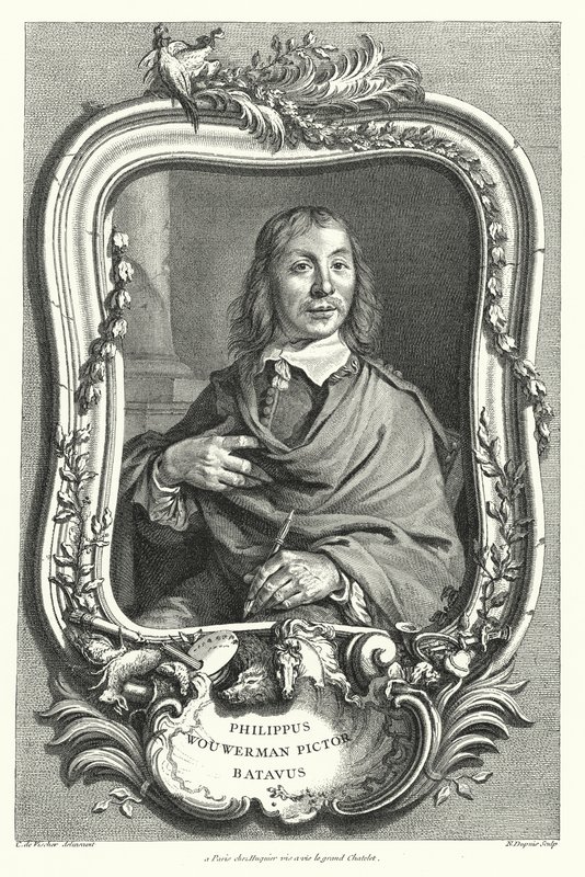 Philips Wouwerman, pittore olandese da Cornelis after Visscher