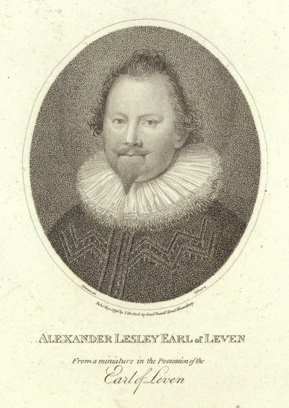 Ritratto di Alexander Leslie, Conte di Leven da Cornelius Janssen van Ceulen