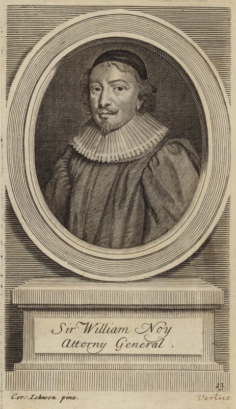 Sir William Noy da Cornelius Janssen van Ceulen