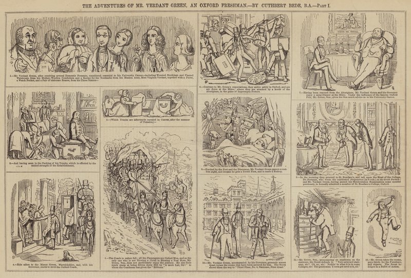Le avventure del signor Verdant Green, una matricola di Oxford da Cuthbert Bede