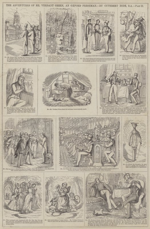 Le Avventure del Signor Verdant Green, una matricola di Oxford da Cuthbert Bede
