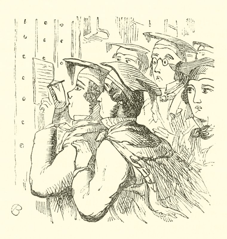 Elenco degli esami del college da Cuthbert Bede