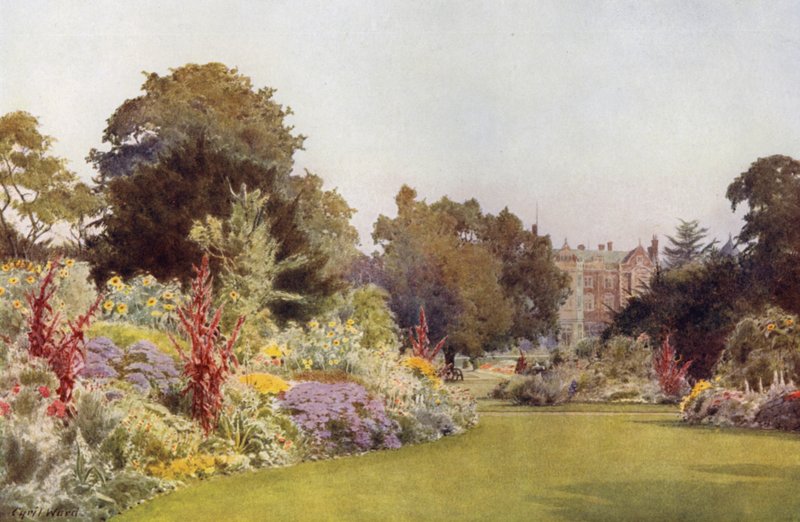 Una radura fuori dal prato, Sandringham da Cyril Ward