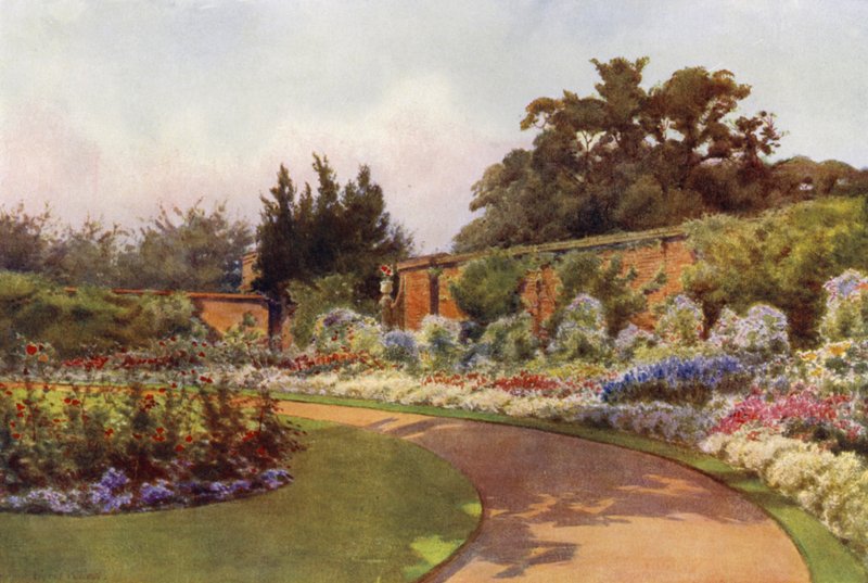 Un Bordo Annuale, Giardino della Principessa Charlotte, Claremont da Cyril Ward