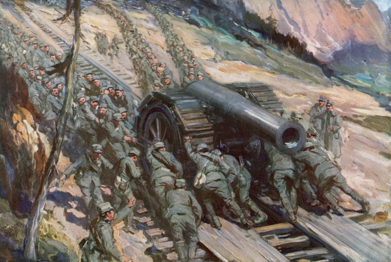 Conquistare le montagne, Italia, Prima Guerra Mondiale da Cyrus Cuneo