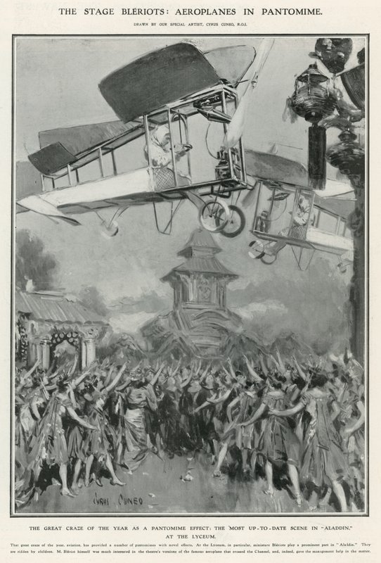 Il palco dei Bleriot da Cyrus Cuneo