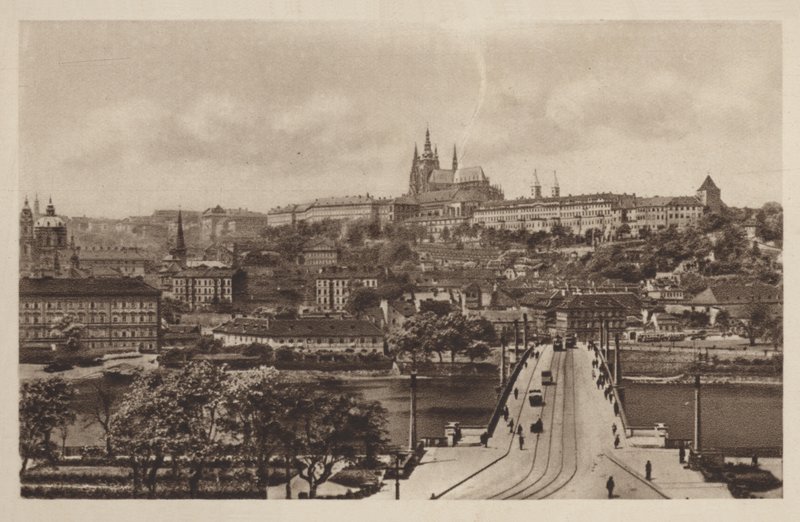 Ponte Manes e il Castello, Praga da Czech Photographer