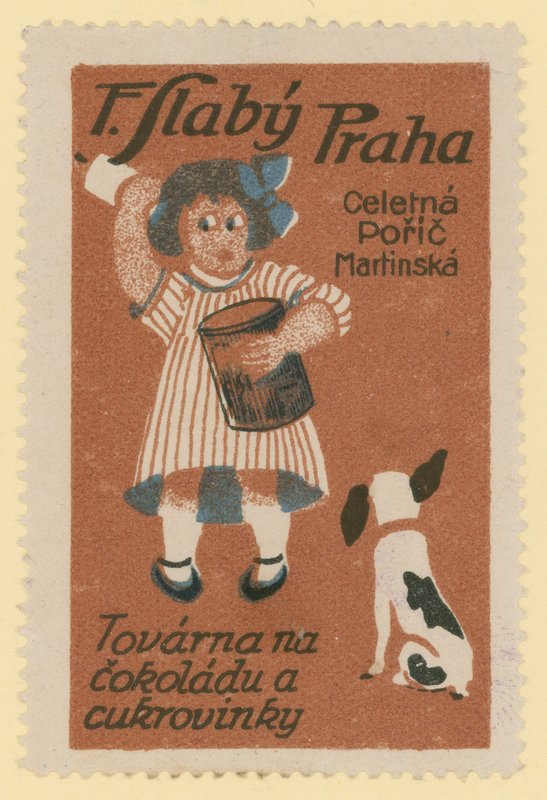 Fabbrica di cioccolato e dolciumi F Slaby, Praga da Czech School