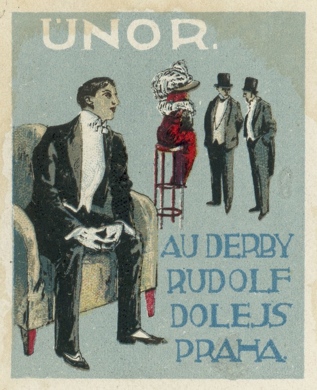 Febbraio. Au Derby Rudolf Dole moda, Praga da Czech School