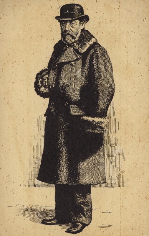 Ritratto di Bedřich Smetana da Czech School