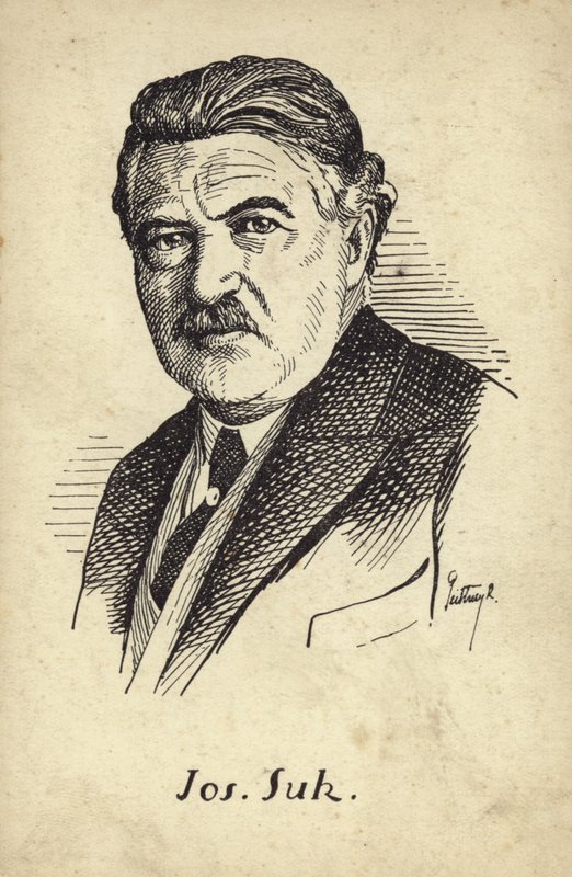 Ritratto di Josef Suk da Czech School