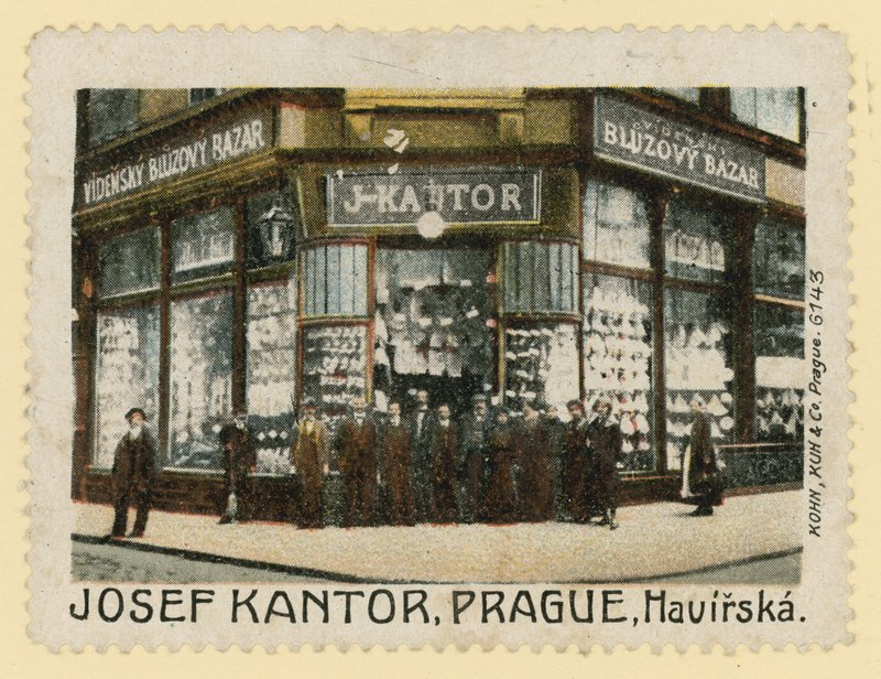 Vetrina di Josef Kantor, Praga da Czech School