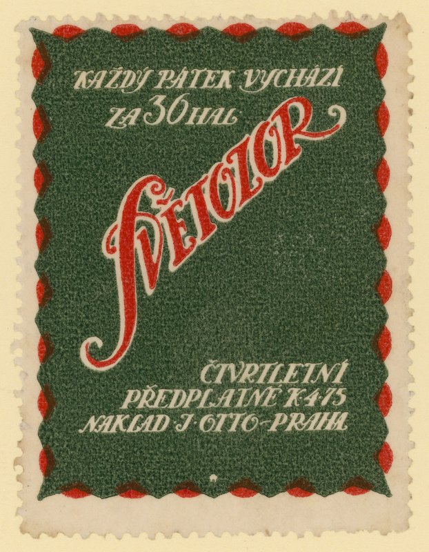 Rivista Svetozor da Czech School