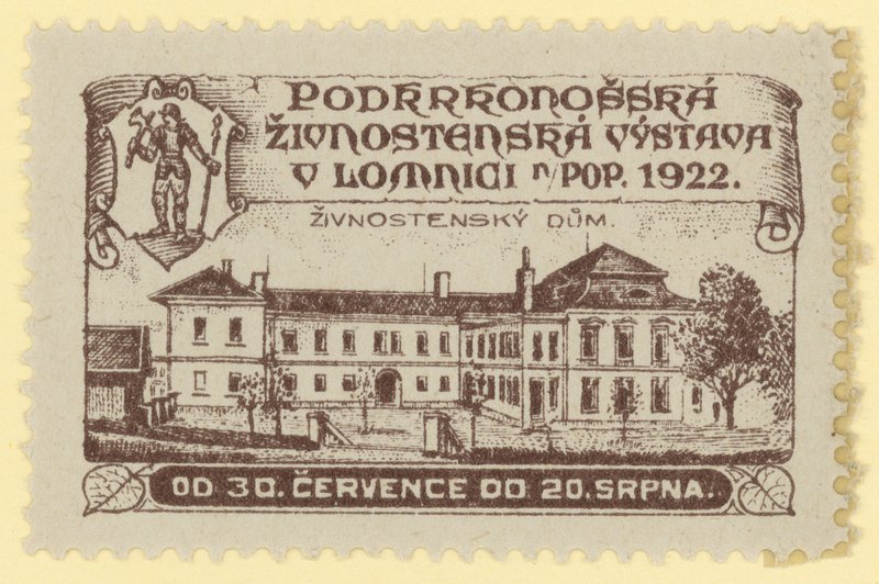 Esposizione commerciale, Lomnica, Cecoslovacchia, 1922 da Czech School