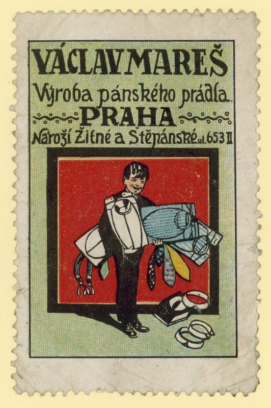 Vaclav Mares, produttori di abbigliamento maschile, Praga da Czech School