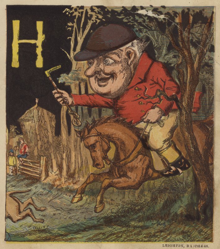 H è per cacciatore da Dalziel Brothers (after)
