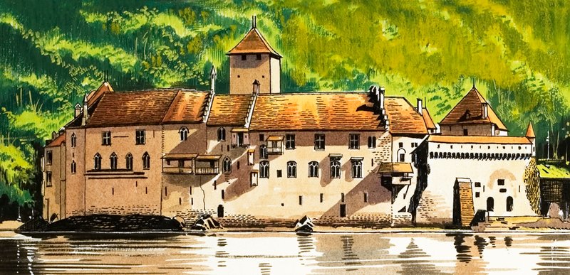 Castello di Chillon da Dan Escott