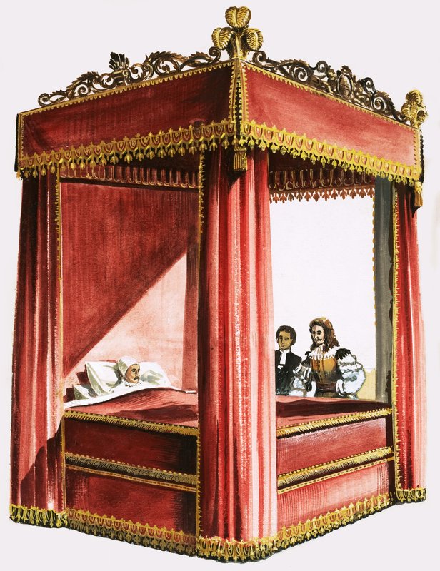 Letto a baldacchino da Dan Escott