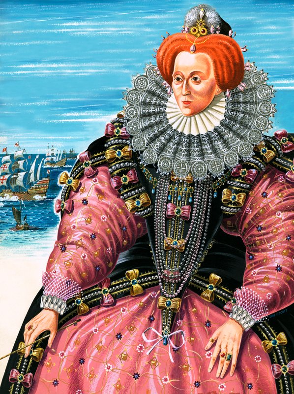 La regina Elisabetta - La regina guerriera da Dan Escott