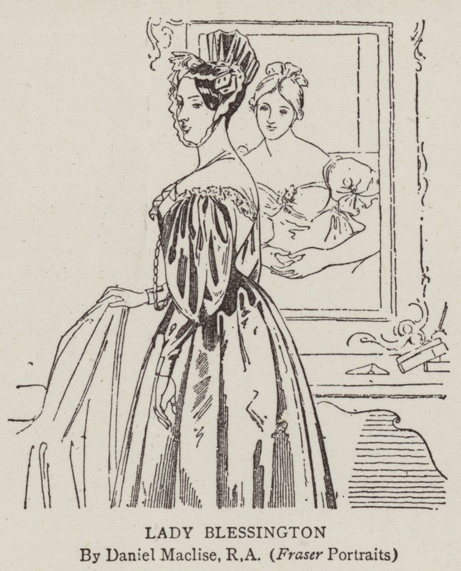 Lady Blessington da Daniel Maclise