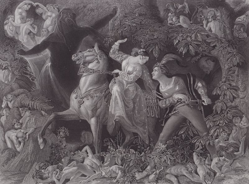 Undine da Daniel (after) Maclise