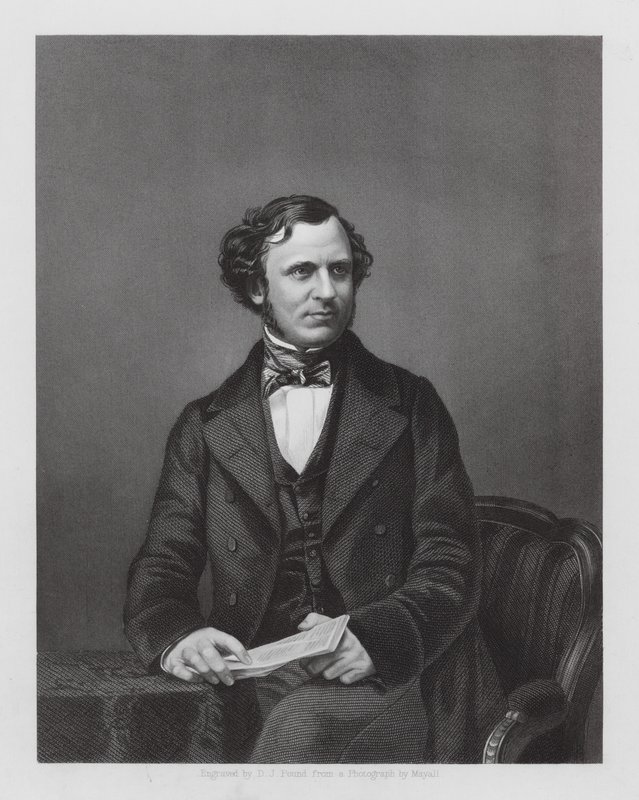 Edward Henry Stanley, Lord Stanley, politico britannico da Daniel John. Pound
